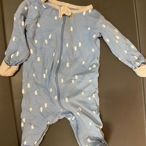 Blue onesie